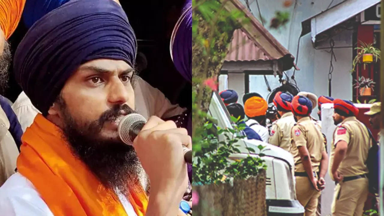4 aides of Amritpal Singh flown to Assam jail for ‘isolation’