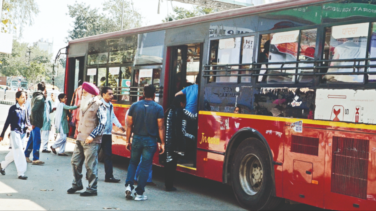 Irked by traffic and pollution on roads, residents demand public buses run on all routes in the city