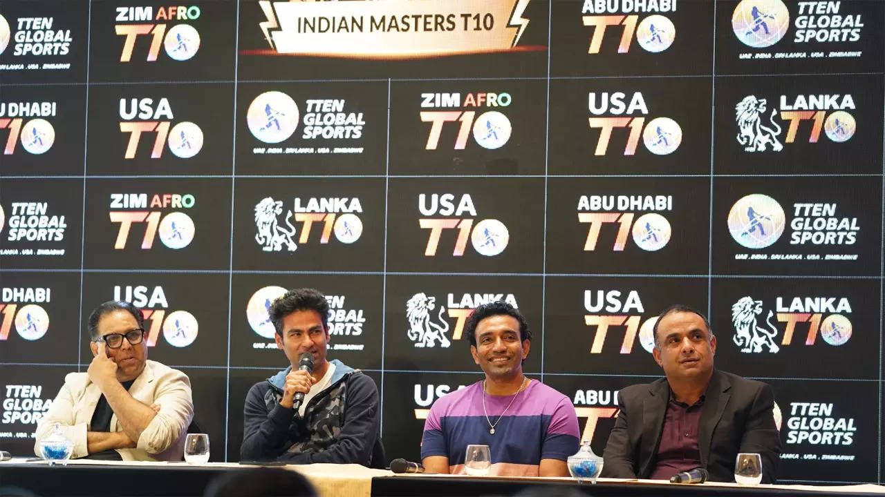 Indian Masters T10, a 10-over event involving legendary retired cricketers launched Cricket News