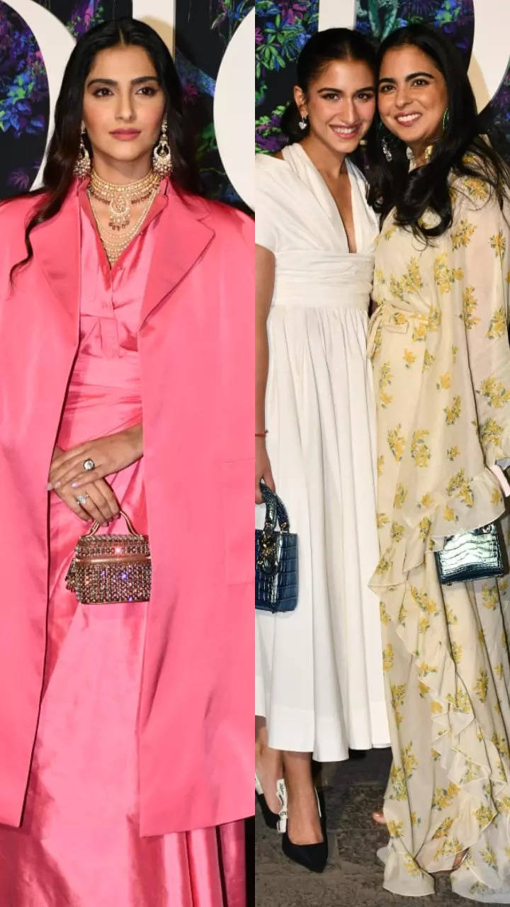 Most stylish front-row attendees at Dior show in Mumbai