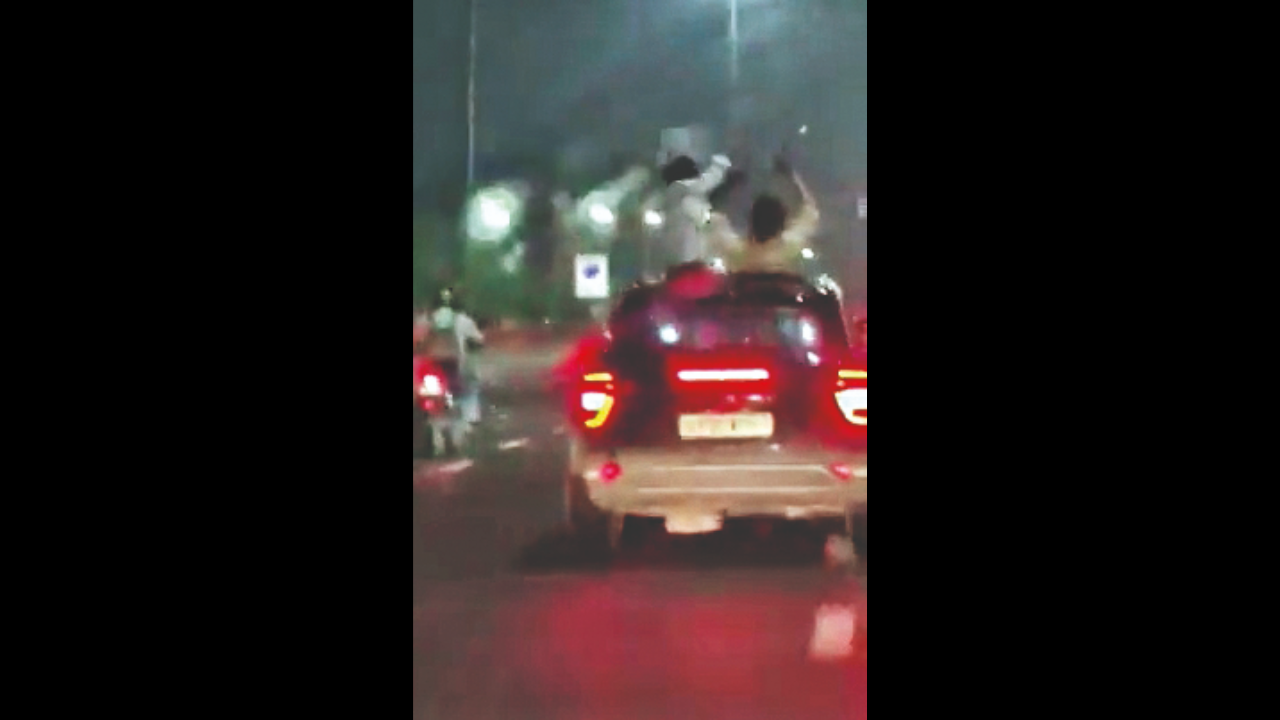 Nine booked for car stunt, fined 37,000 in Assam
