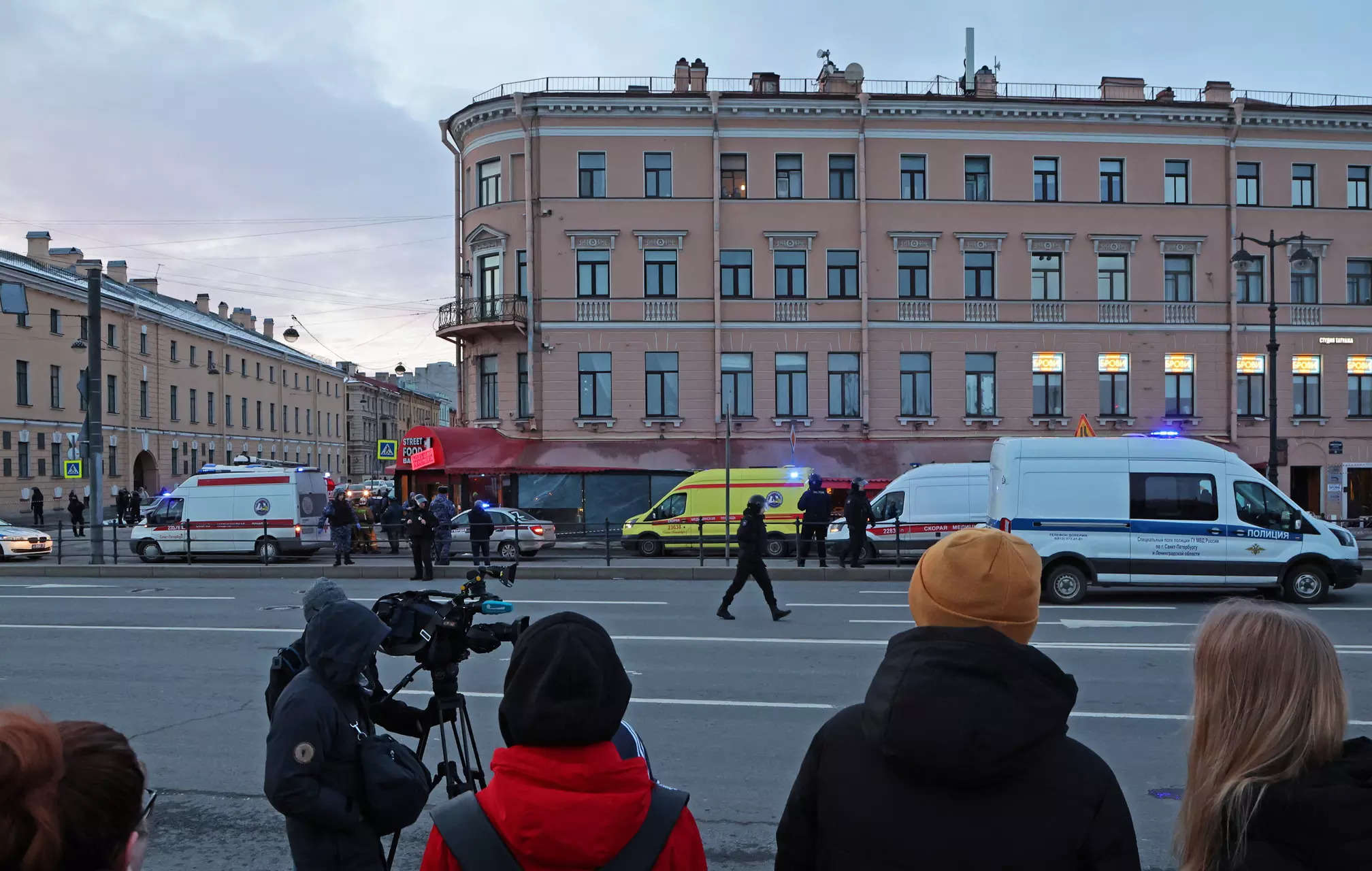 Explosion in Russian cafe kills prominent military blogger