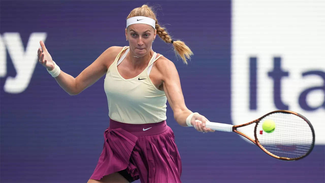 Kvitova re-enters womens top 10 dominated by Swiatek Tennis News