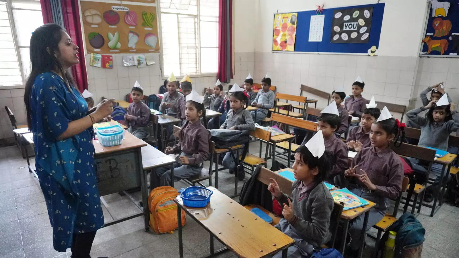 NCF 2023: No exam for classes up to 2, introduction of semester for class 12 recommended – Times of India