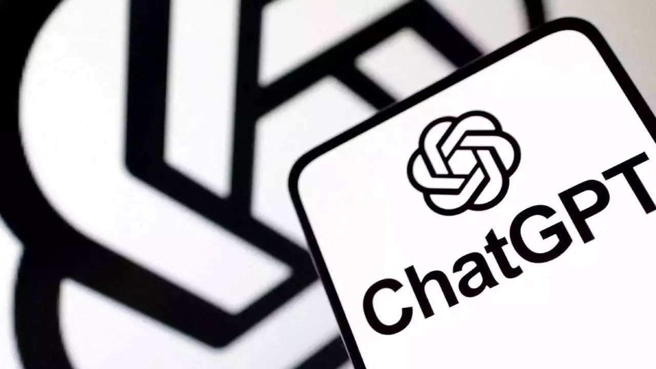 An illustration shows ChatGPT logo. (File Photo)