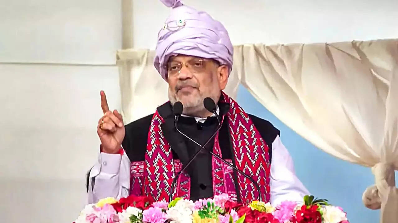 Amit Shah talks tough in Arunachal, China says &lsquo;harmful to peace&rsquo;