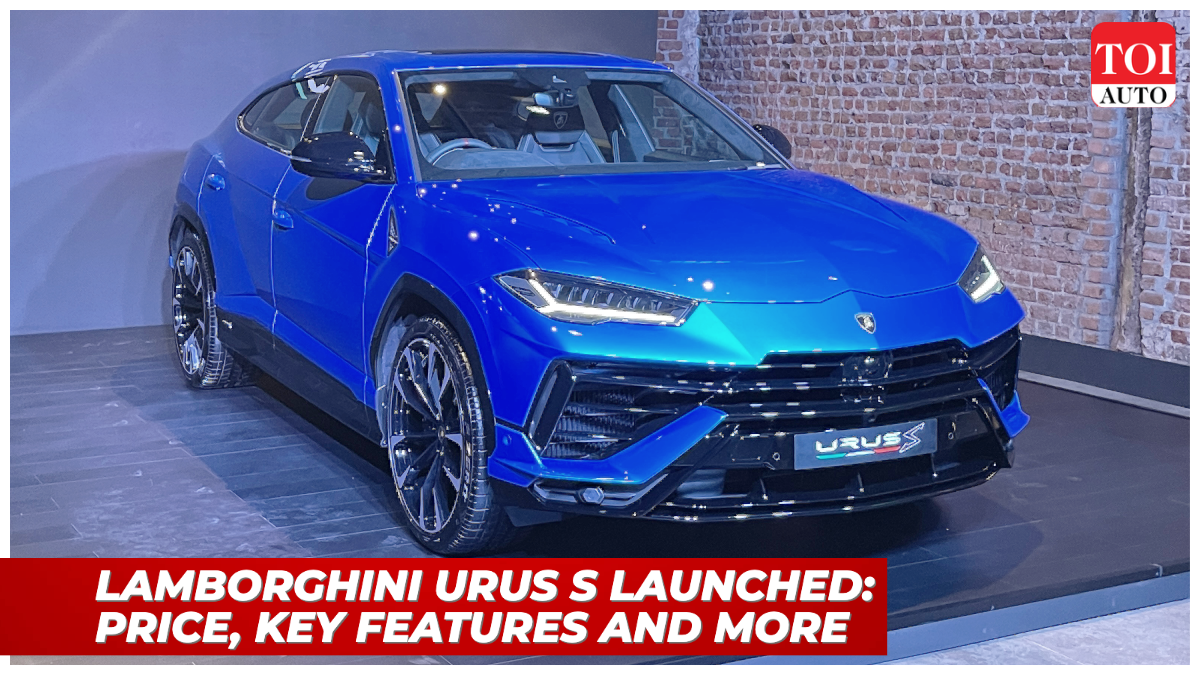 2023 Lamborghini Urus S launched: Performante-like potency with more  comfort at Rs  crore - Times of India