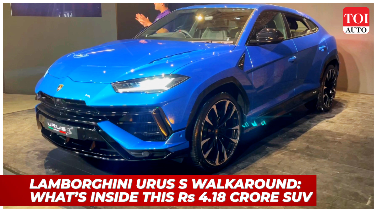 2023 urus s first look: 2023 Lamborghini Urus S first look: Urus  Performante's civilised avatar | Auto - Times of India Videos