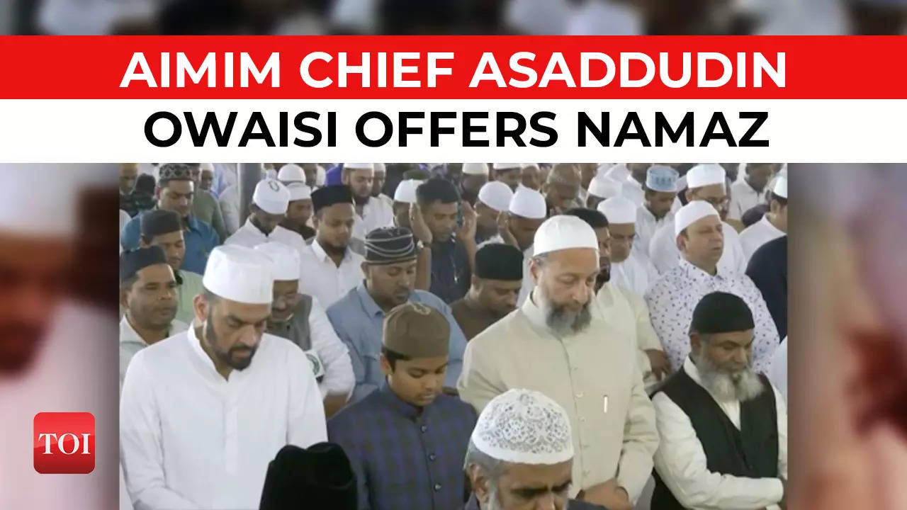 asaddudin owaisi: Hyderabad: AIMIM Chief Asaddudin Owaisi offers ...