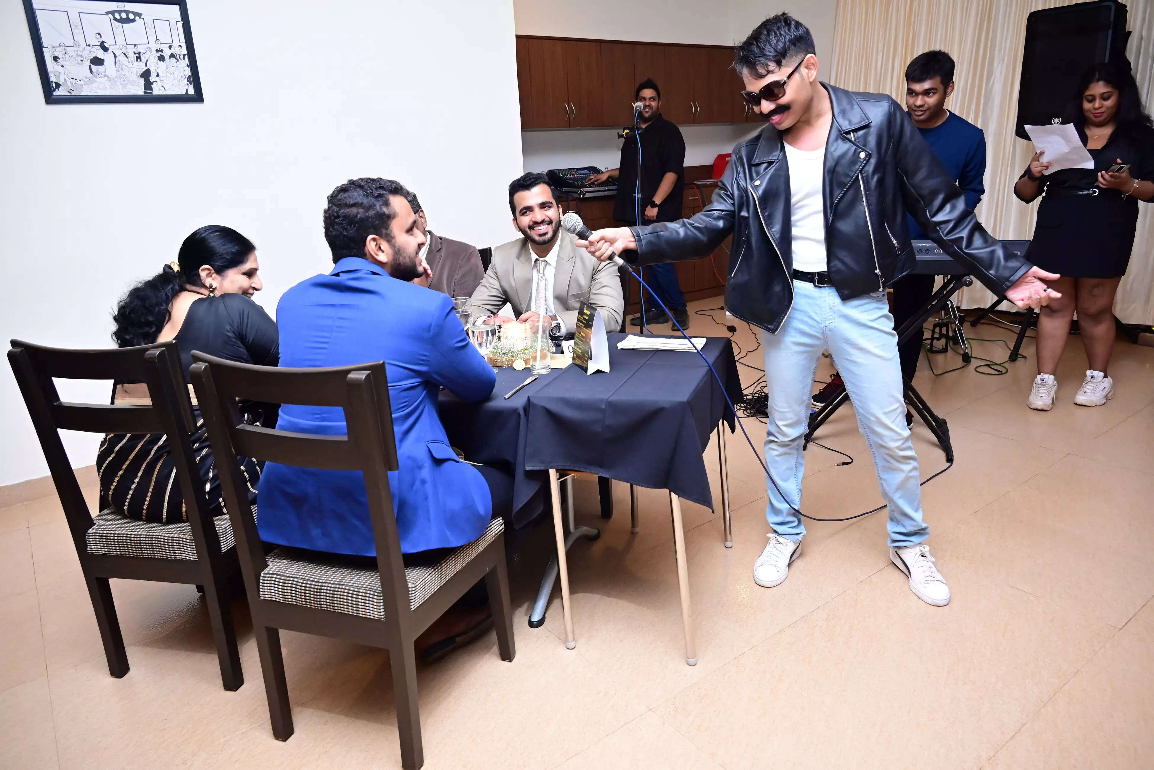 VMSIIHE students pay tribute to Freddie Mercury with a Bohemian  Rhapsody-themed dinner | Events Movie News - Times of India
