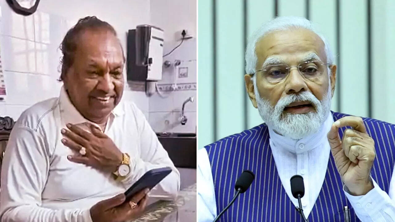 Karnataka polls: Message to cadre? PM Modi lauds Eshwarappa&rsquo;s dedication to BJP
