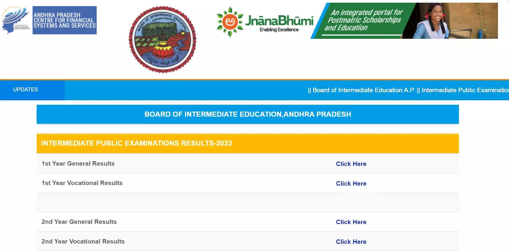 AP Inter Result 2023: AP Inter Result 2023 Out: District-wise pass percentage for 1st, 2nd year exams here – Times of India