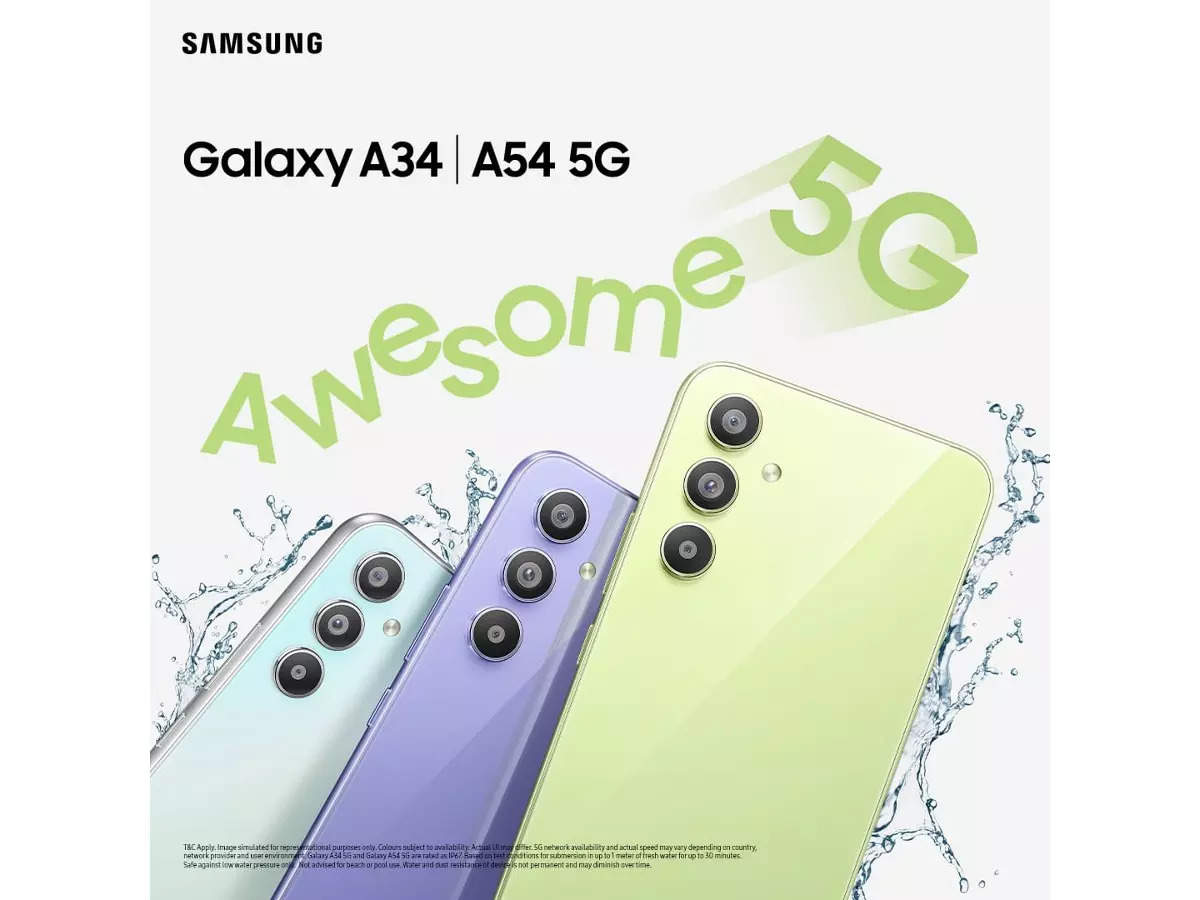 Samsung Galaxy A34, Smartphones