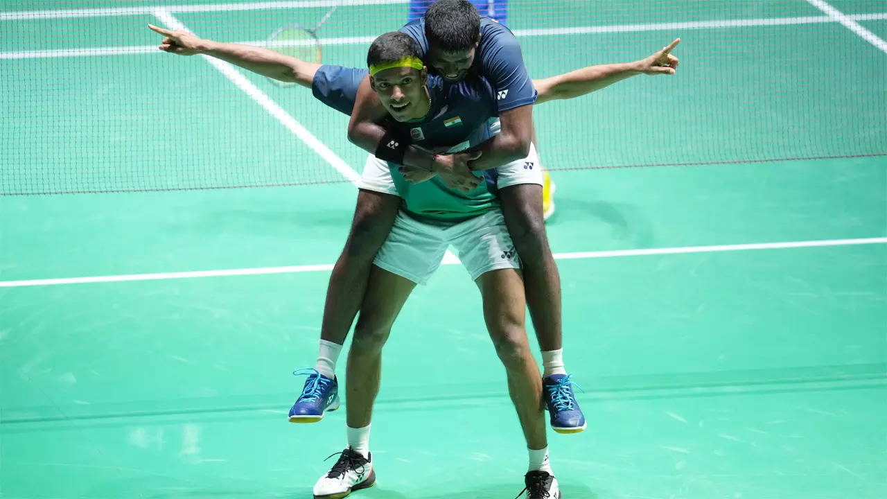 Satwik-Chirag first Indian men's doubles pair to reach BAC final