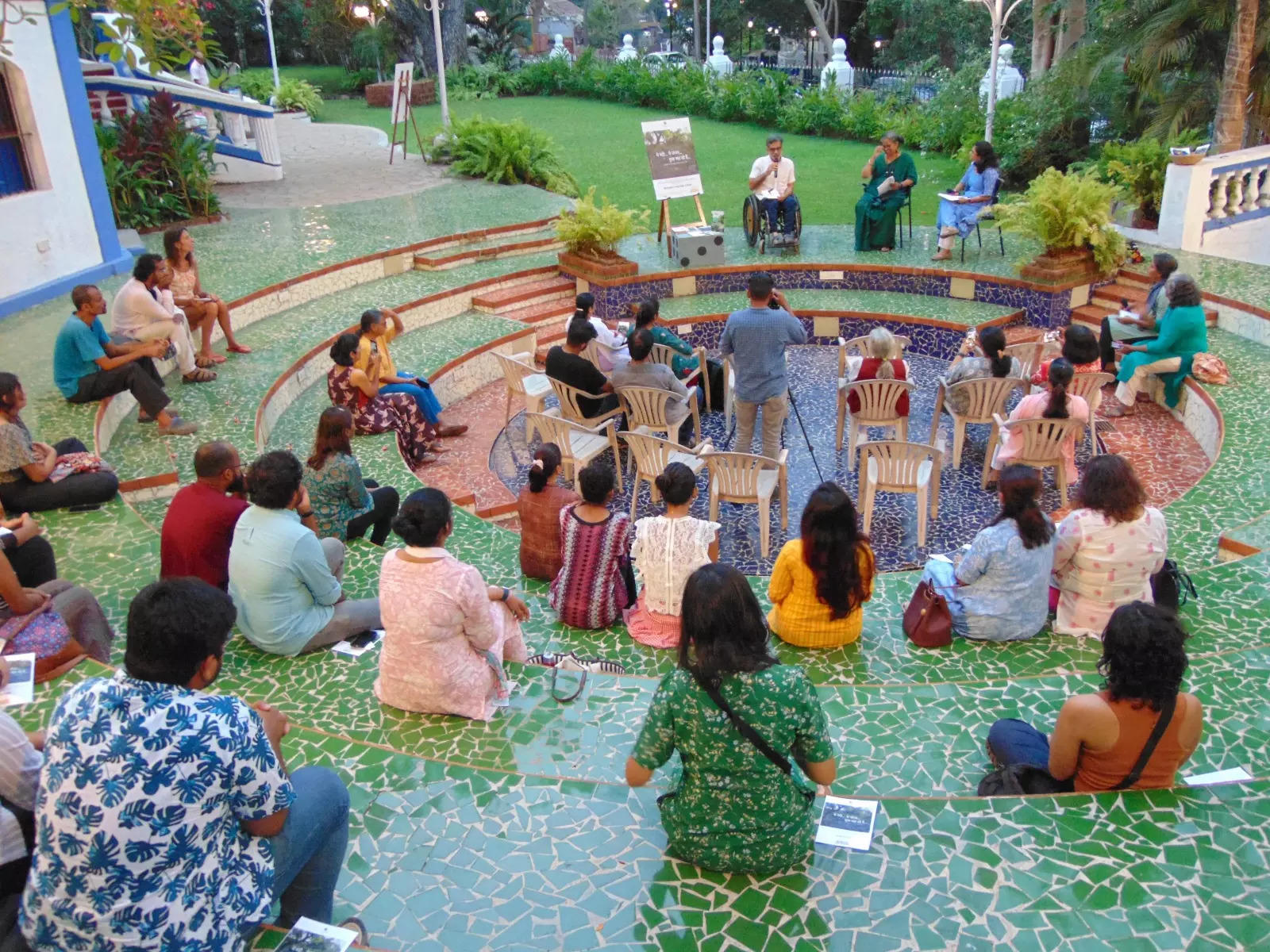 Hindi Poetry and story reading session held in Panaji