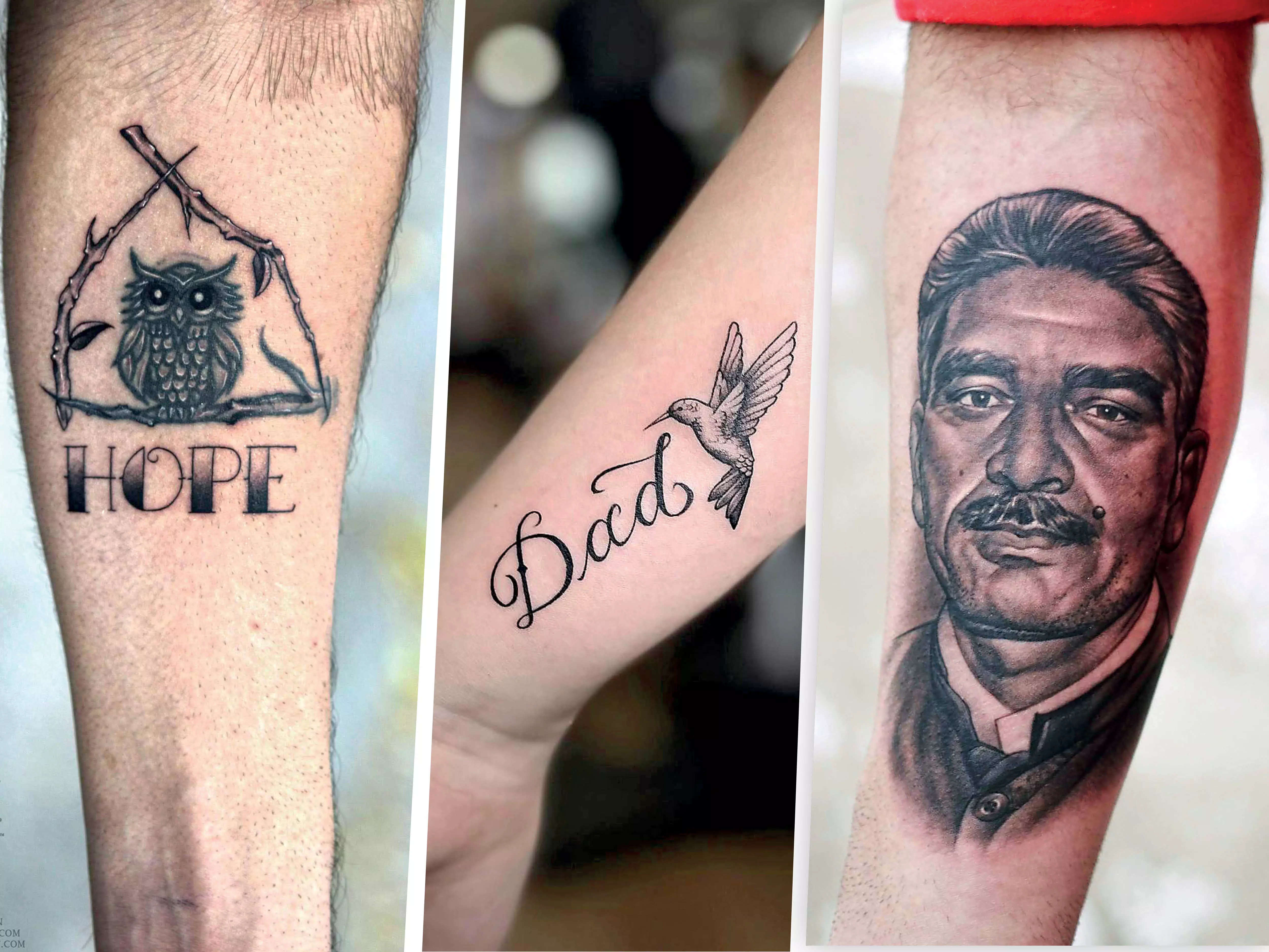 13 Memorial Tattoos For Your Dad  Ever Loved