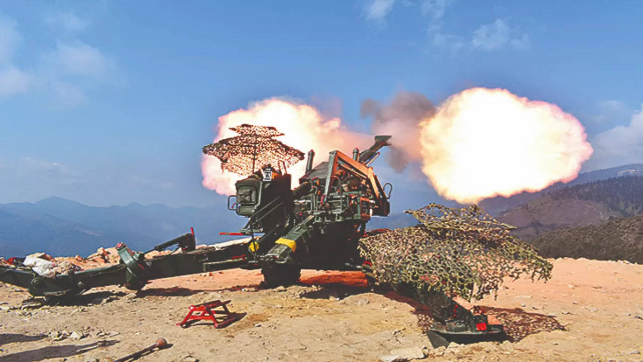 Big guns boom in Arunachal as Army holds drill amid LAC row