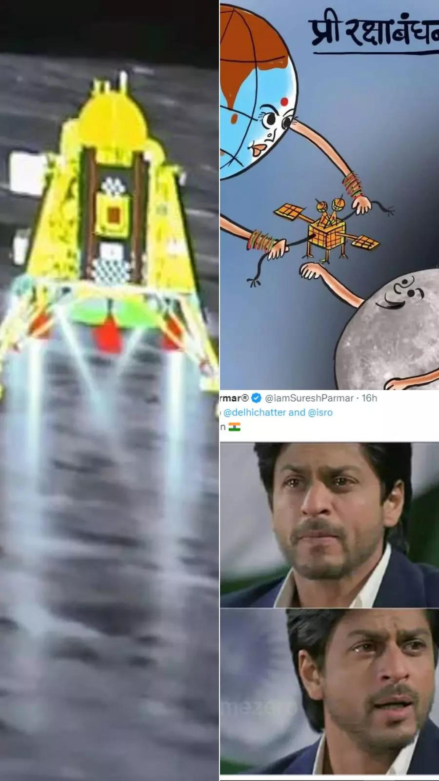 Chandrayaan-3 lands on moon and unleashes golden memes