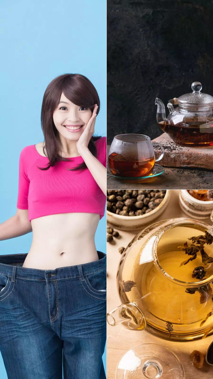 Drink these types of tea to lose belly fat