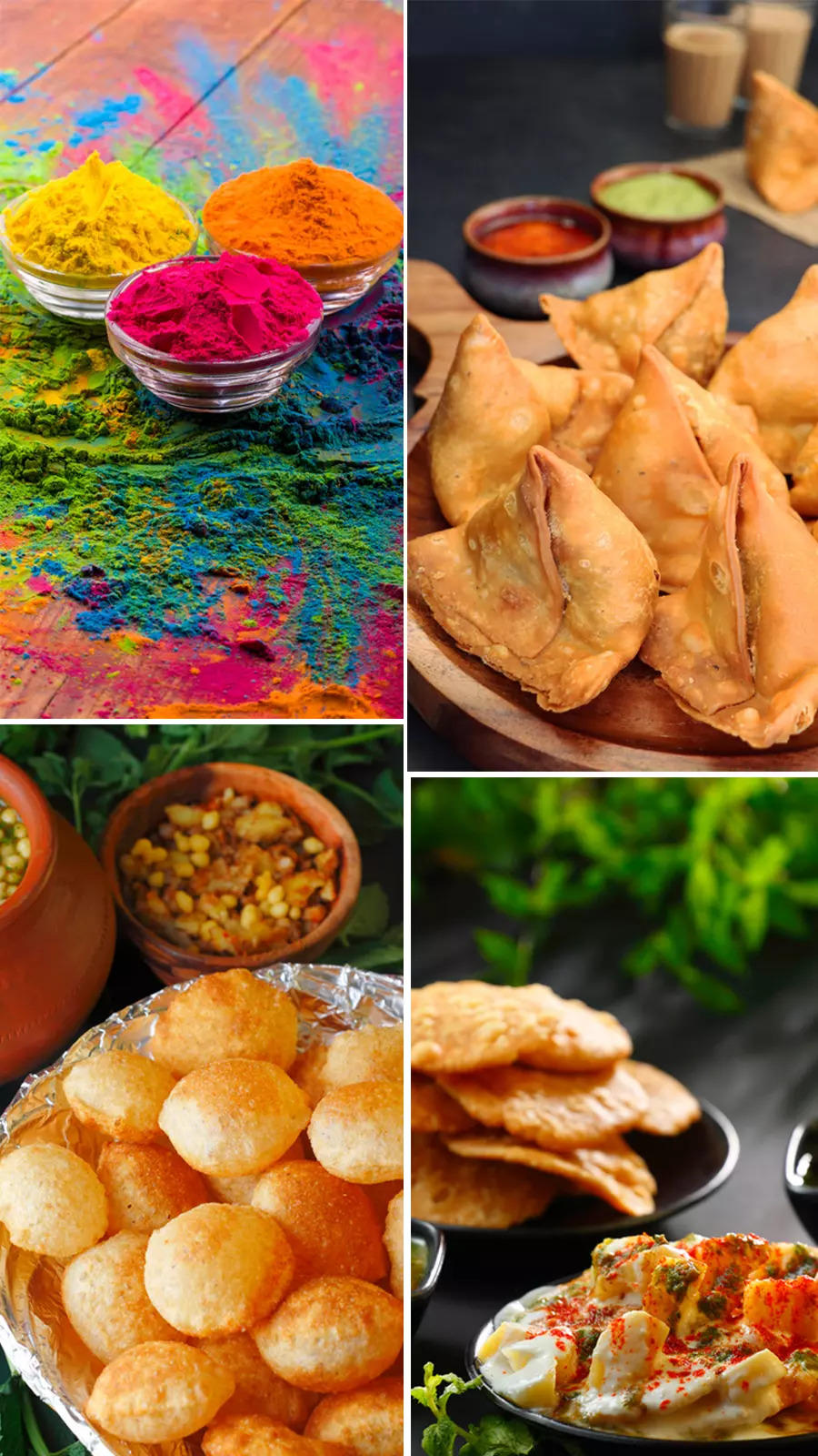 Holi 2024 delights: Festive vegetarian Indian snacks for your party