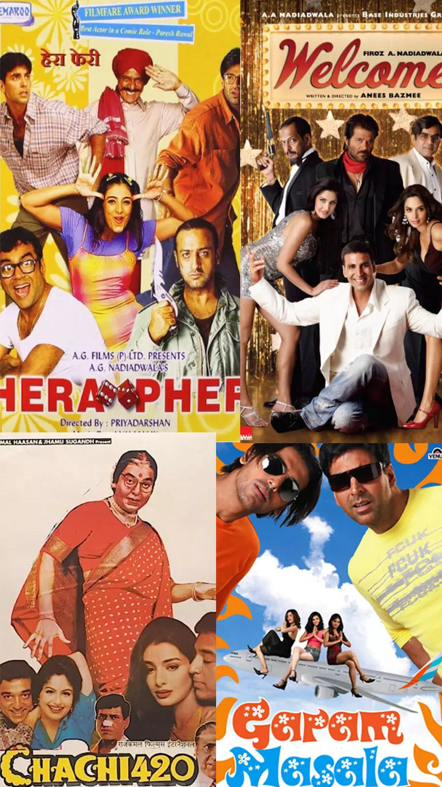 ​World Laughter Day 2024: Must-watch Bollywood comedy films