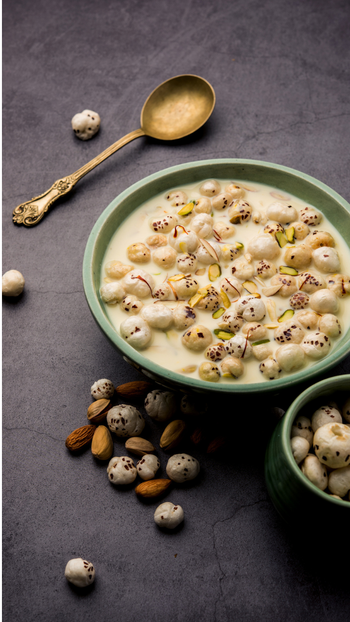 How To Make Makhana Kheer For Shivratri Prasad Times Of India Sago kheer recipe (shivratri special) how to make sabudana kheer. make makhana kheer for shivratri prasad