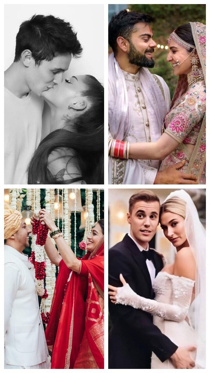 Ariana Grande Anushka Sharma Justin Bieber Celebrities Who Got Married Secretly Times Of India