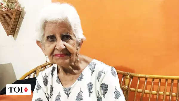 How a 90-year-old turned her 'dream' into a real trip to Pakistan | India News - Times of India