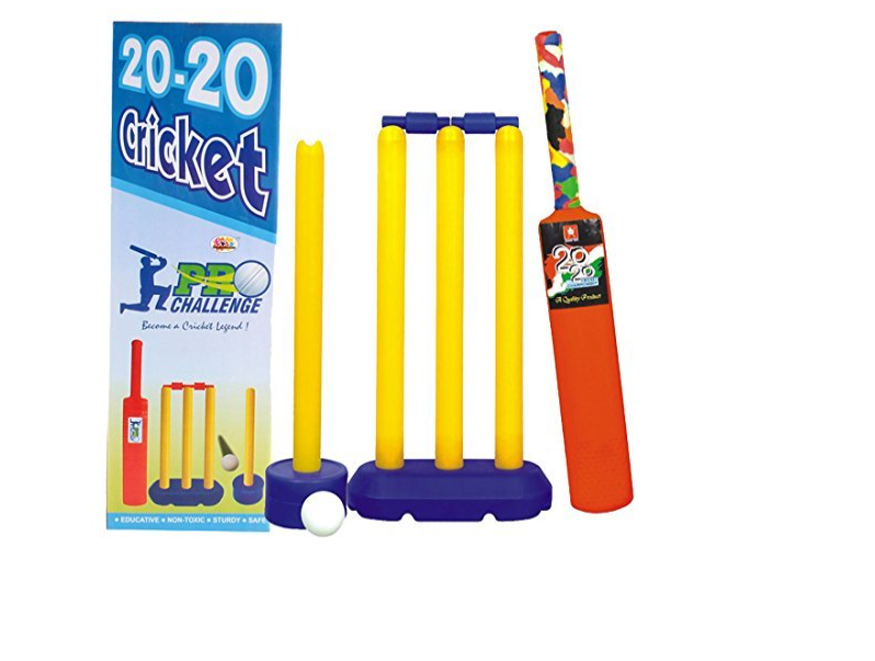 Outdoor Sports Cricket Set w/ Balls Children Beginner Kit Kids Toy Gift Game USA 