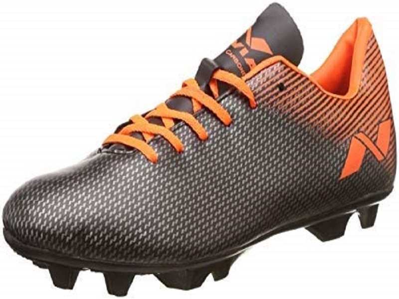 nike cleats orange and black