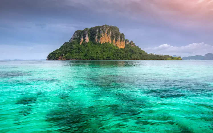 Barren Island, the Andamans