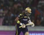 The Knight Riders win by 5 wickets against Sunrisers