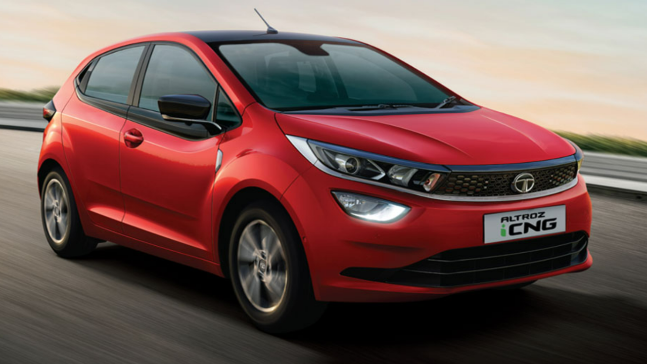 Tata Altroz CNG launched at Rs 7.55 lakh: Gets sunroof and dual-cylinder technology - The Times of India