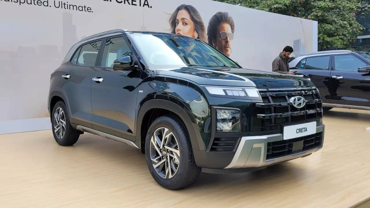 2024 Hyundai Creta Facelift: 2024 Hyundai Creta Facelift: Engine,Features,Prices,and More | - The Times of India