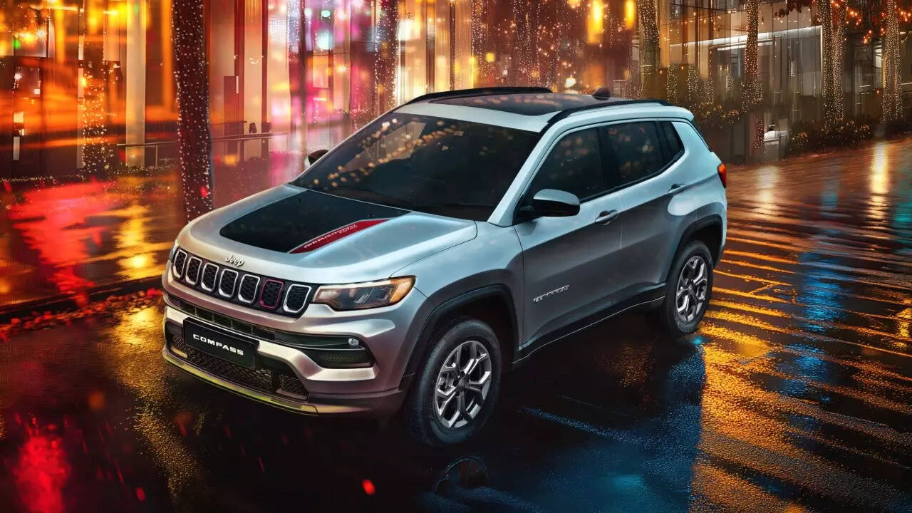 Jeep Compass Anniversary Edition launched at Rs 25.26 lakh: What's new - The Times of India