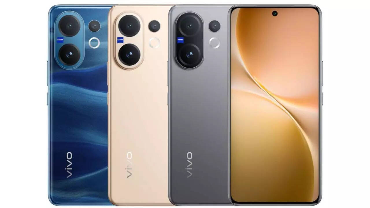 Vivo V60 with 6,500 mAh battery,50MP triple camera launched in India: Price,specs and more - The Times of India