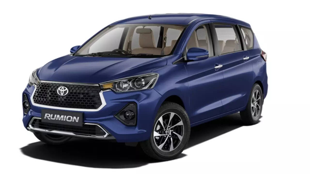 Toyota Rumion MPV just got safer: What's new and what it costs now - The Times of India
