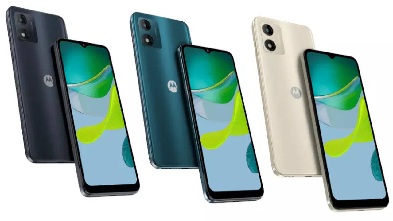 Moto E13 with 5,000 mAh battery,HD+ display launched - Times of India