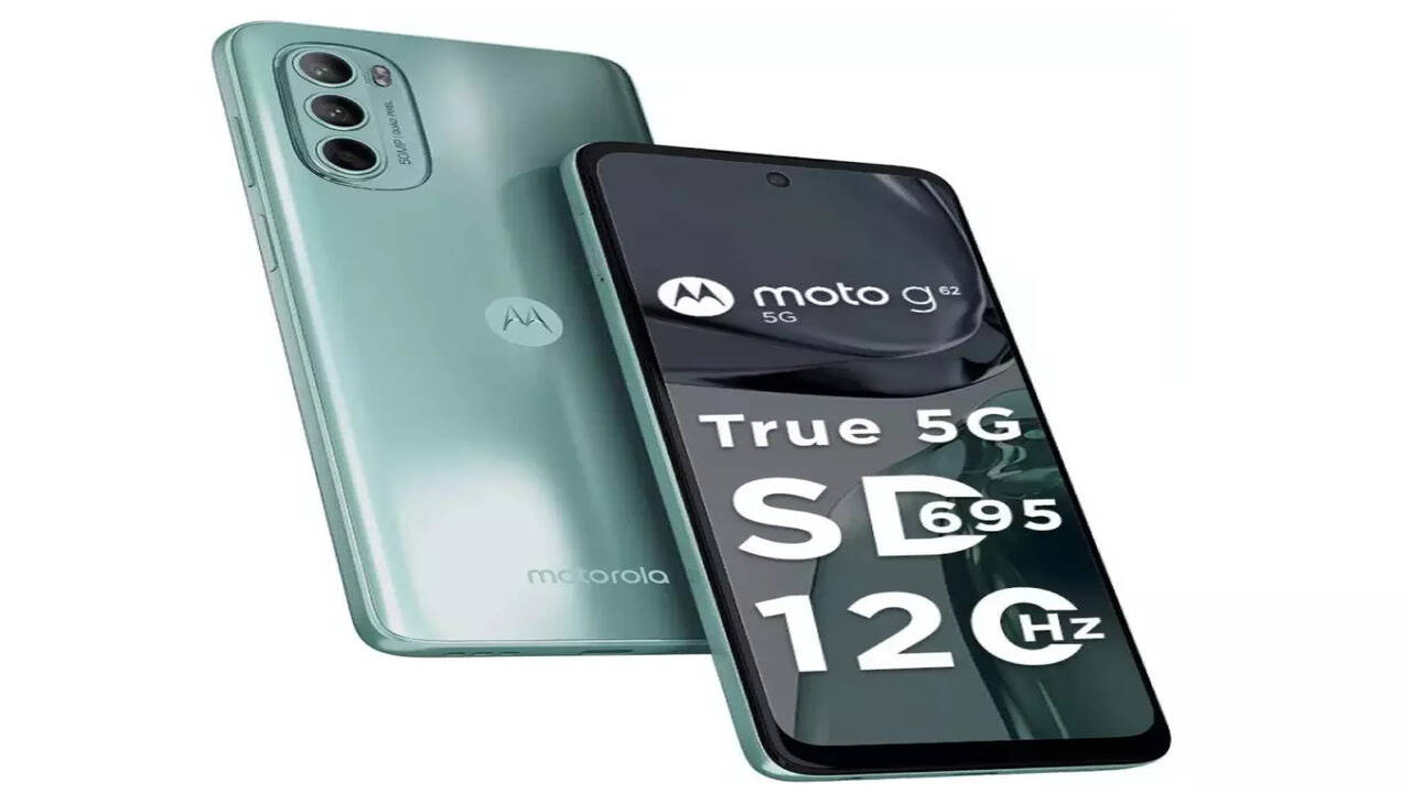 Moto G62 smartphone gets a price cut in India: New price,offers and more - Times of India