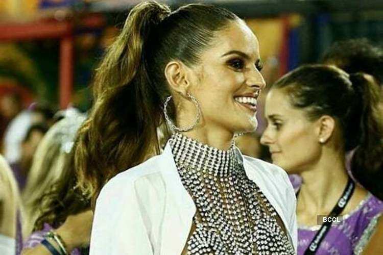 Izabel Goulart stuns in diamante chain bra at Rio's Carnival- The Etimes  Photogallery Page 6