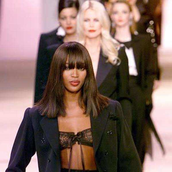 Yves Saint Laurent Retrospective show, January 2002