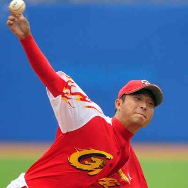 Japan's pitcher Yu DARVISH throws a ball during the practice session at  Tokyo Dome in Bunkyo Ward, Tokyo on March 8, 2023. Japan will face China in  the opening game on the