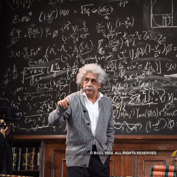 Naseeruddin Shah Staged His Solo Act Play Einstein