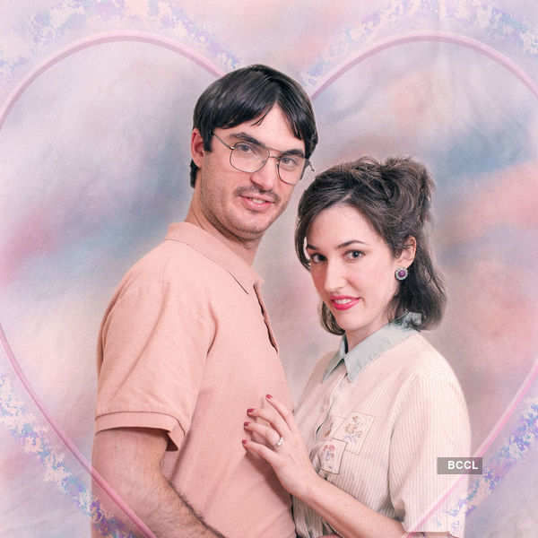 The couple went retro and channeled their inner 'Napoleon Dynamites' and  took some epic '80s-themed pics - Photogallery