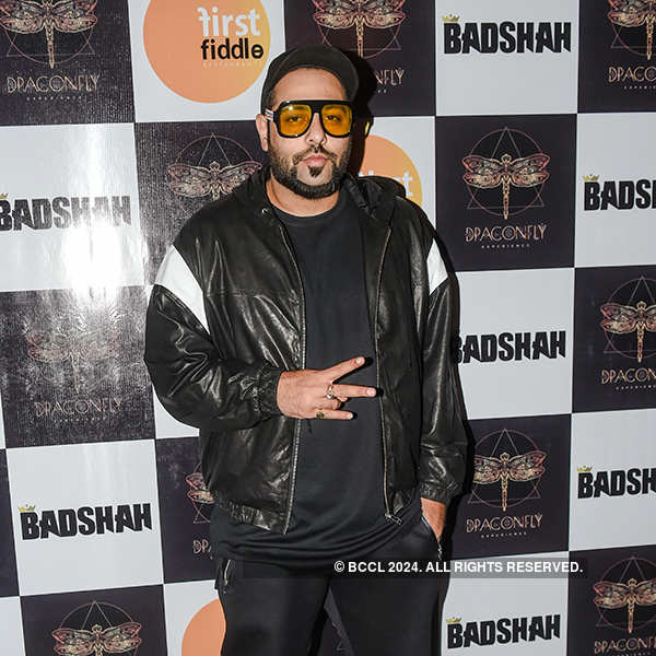 Badshah graces the press conference to announce the launch of a new  restaurant and lounge 'Dragonfly