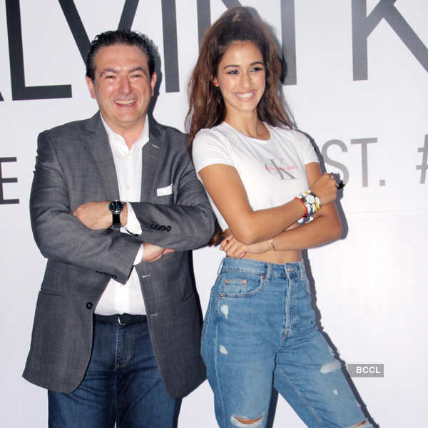 Disha Patani is all smiles as she unveils the new collection of 'Calvin  Klein' watches in Mumbai - Photogallery