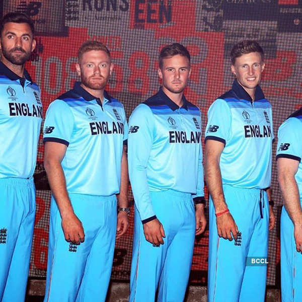 England unveil new jersey for World Cup 2019