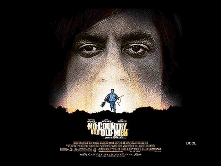 A poster from the movie 'No Country For Old Men'