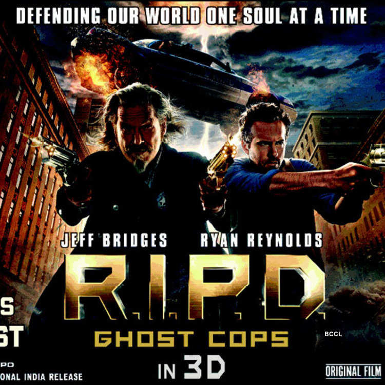 RIPD Banners. R.I.P.D. Stars Jeff Bridges, Ryan Reynolds, Kevin