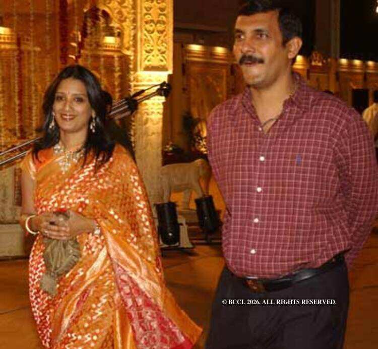 Boda De Uttam Reddy Lata Reddy And Uttam Reddy At The Wedding Party Of